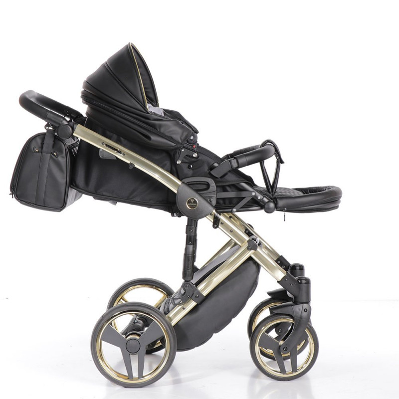 Універсальна коляска 2 в 1 Junama Fluo чорний