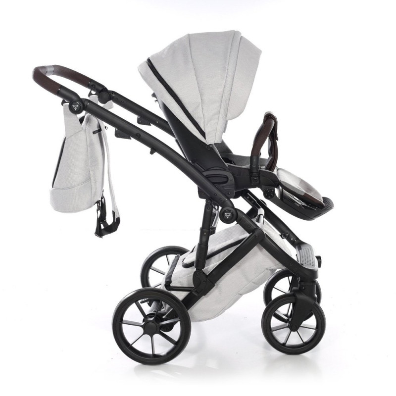 Універсальна коляска 2 в 1 Junama Space Waffle waffle 01 grey