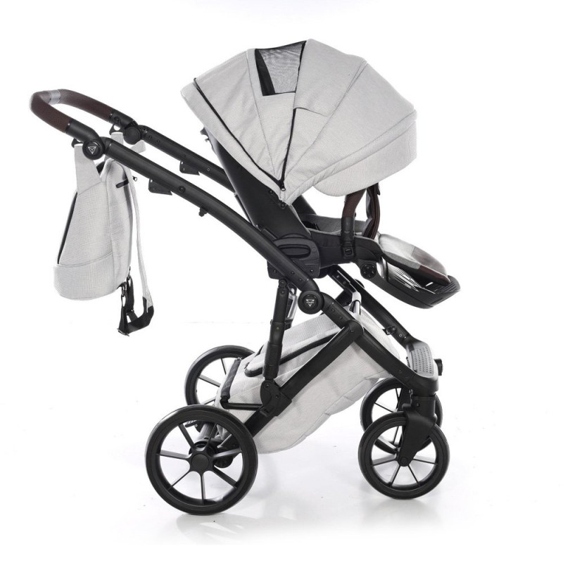 Універсальна коляска 2 в 1 Junama Space Waffle waffle 01 grey