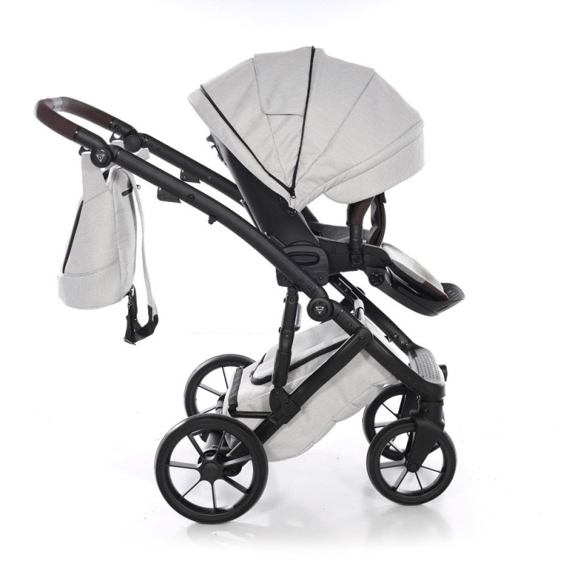 Універсальна коляска 2 в 1 Junama Space Waffle waffle 01 grey