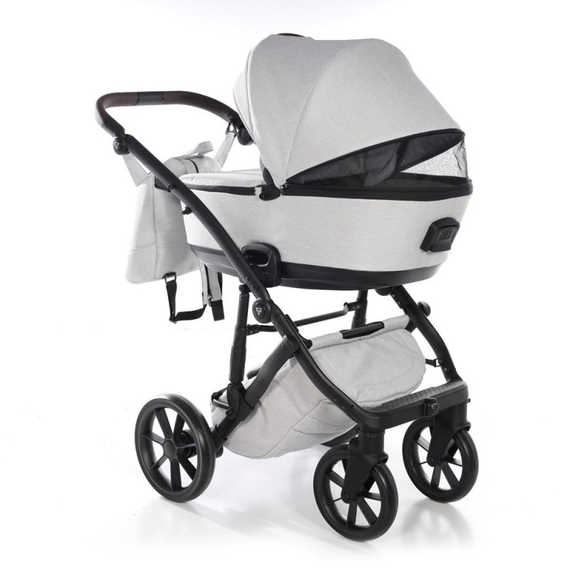 Універсальна коляска 2 в 1 Junama Space Waffle waffle 01 grey