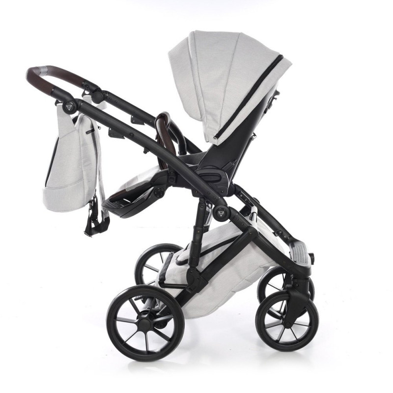 Універсальна коляска 2 в 1 Junama Space Waffle waffle 01 grey