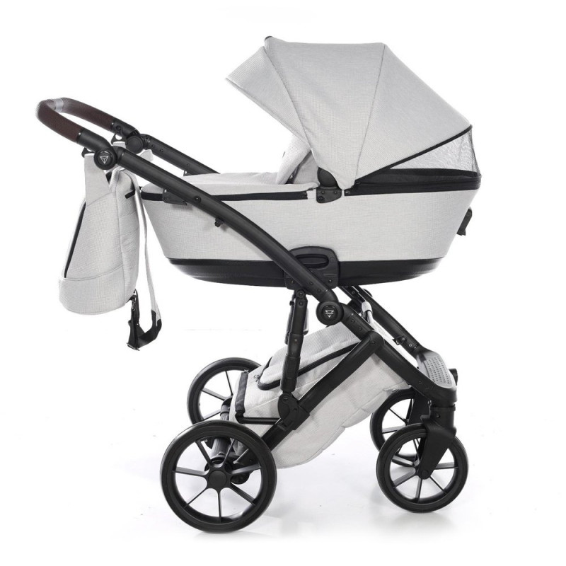 Універсальна коляска 2 в 1 Junama Space Waffle waffle 01 grey