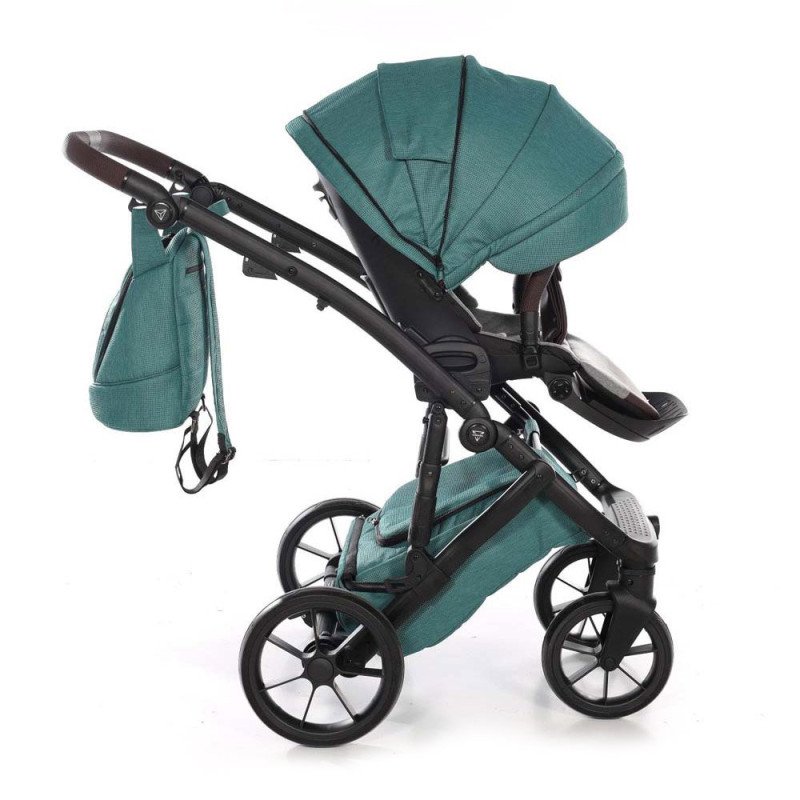 Універсальна коляска 2 в 1 Junama Space Waffle waffle 03 green