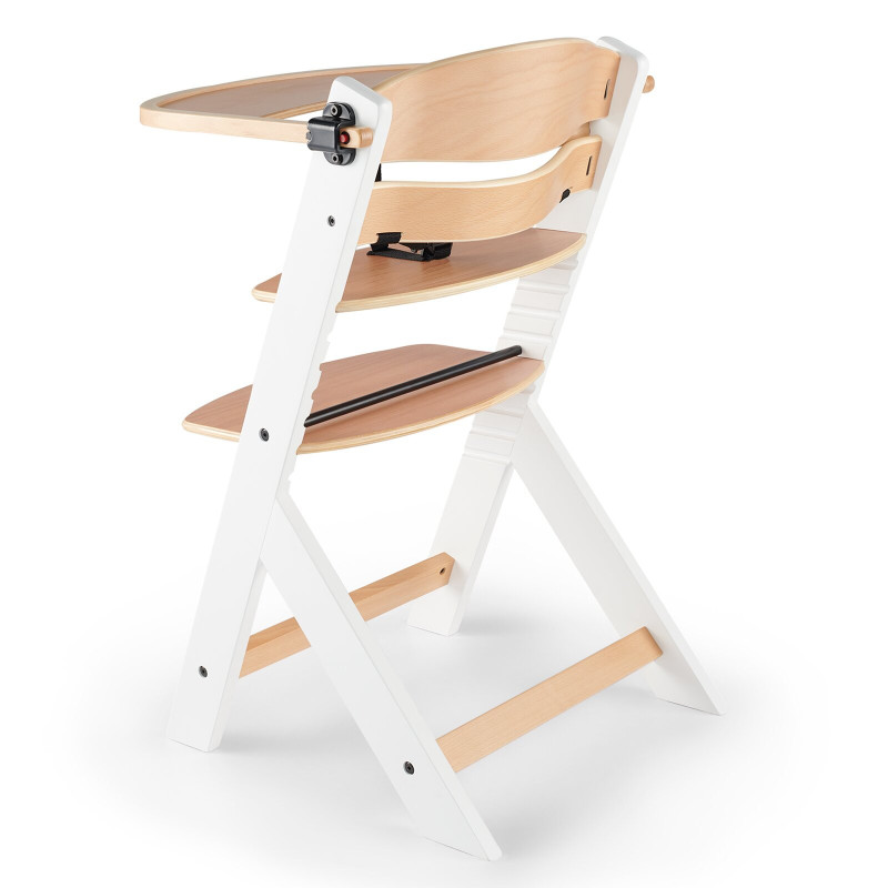 Стільчик для годування Kinderkraft Enock White Wood KKKENOCWHT0000