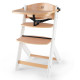 Стільчик для годування Kinderkraft Enock White Wood KKKENOCWHT0000