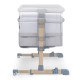 Приставне ліжечко-колиска Kinderkraft Neste Air Grey Wood KKLNEAIRGRY00W