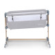 Приставне ліжечко-колиска Kinderkraft Neste Air Grey Wood KKLNEAIRGRY00W