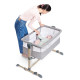 Приставне ліжечко-колиска Kinderkraft Neste Air Grey Wood KKLNEAIRGRY00W