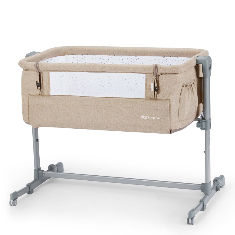 Приставне ліжечко-колиска Kinderkraft Neste Up Beige KKLNESTBEG000N