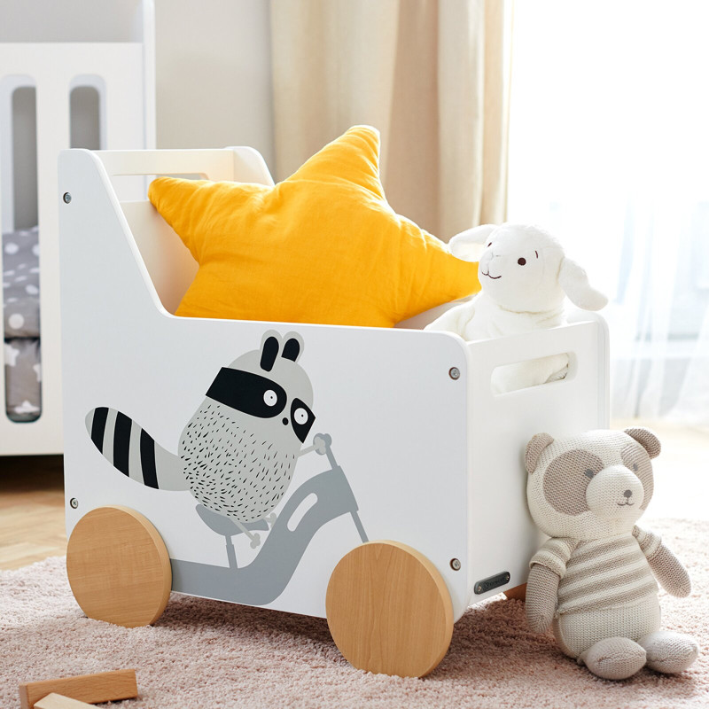 Ящик для іграшок Kinderkraft Racoon KKHRACOSKR0000