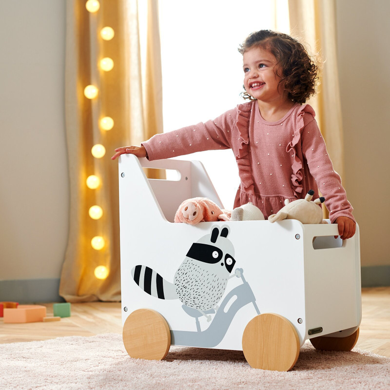 Ящик для іграшок Kinderkraft Racoon KKHRACOSKR0000