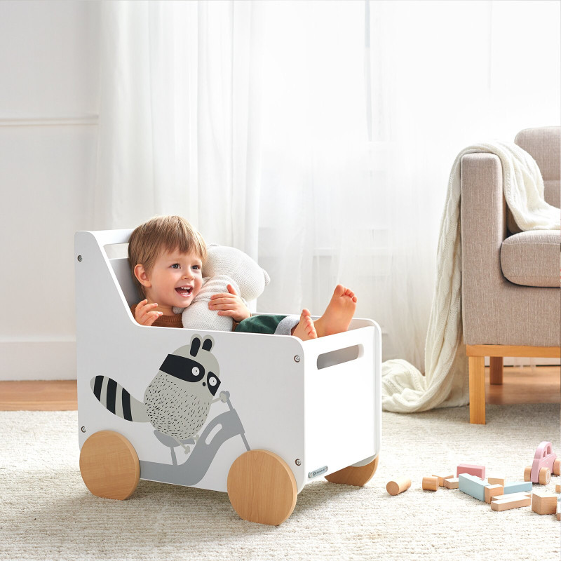 Ящик для іграшок Kinderkraft Racoon KKHRACOSKR0000