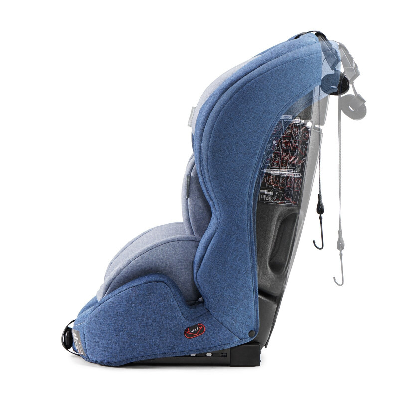 Автокрісло Kinderkraft Safety Fix Navy KKFSAFENAV0000