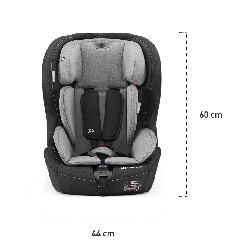 Автокрісло Kinderkraft Safety Fix Black KKFSAFEBLK0000