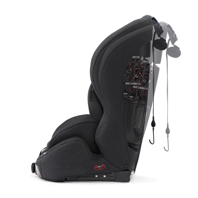 Автокрісло Kinderkraft Safety Fix Black KKFSAFEBLK0000