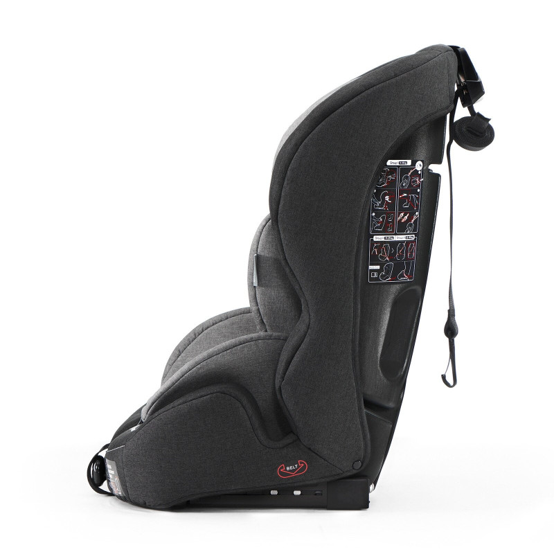 Автокрісло Kinderkraft Safety Fix Black/Gray KKFSAFEBLGR000
