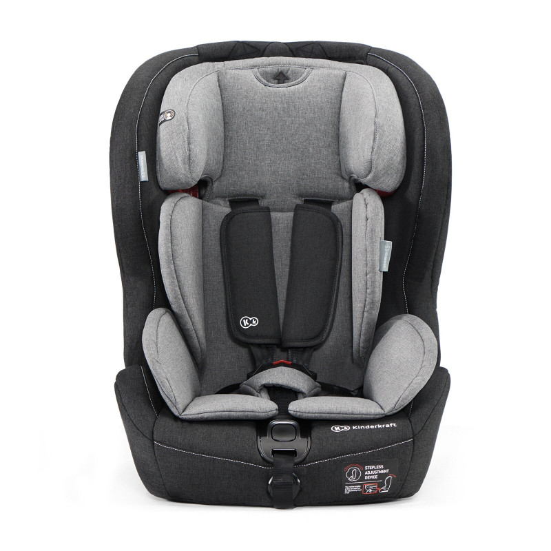 Автокрісло Kinderkraft Safety Fix Black/Gray KKFSAFEBLGR000