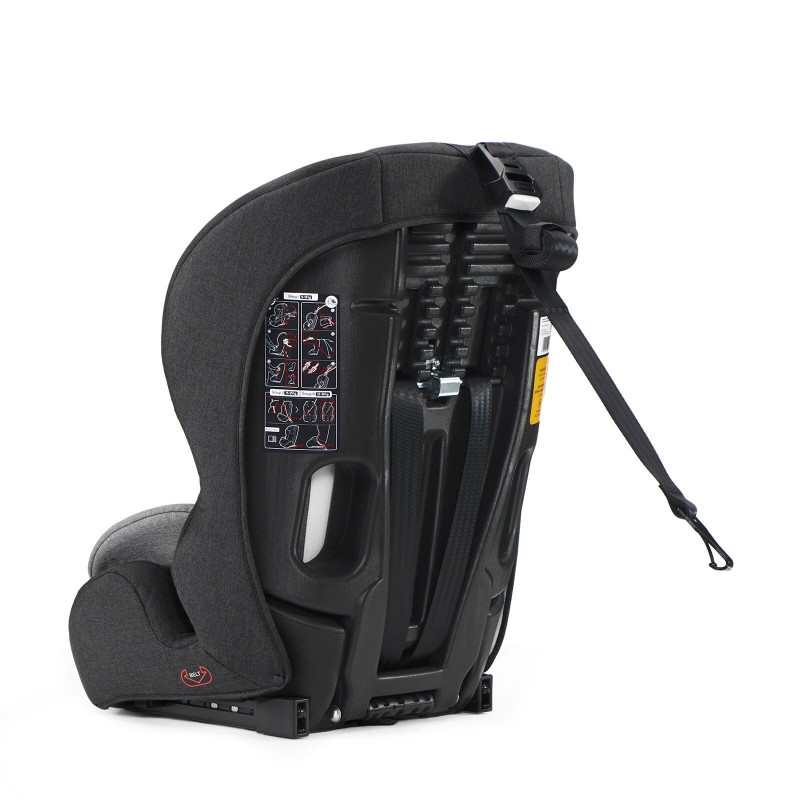 Автокрісло Kinderkraft Safety Fix Black/Gray KKFSAFEBLGR000
