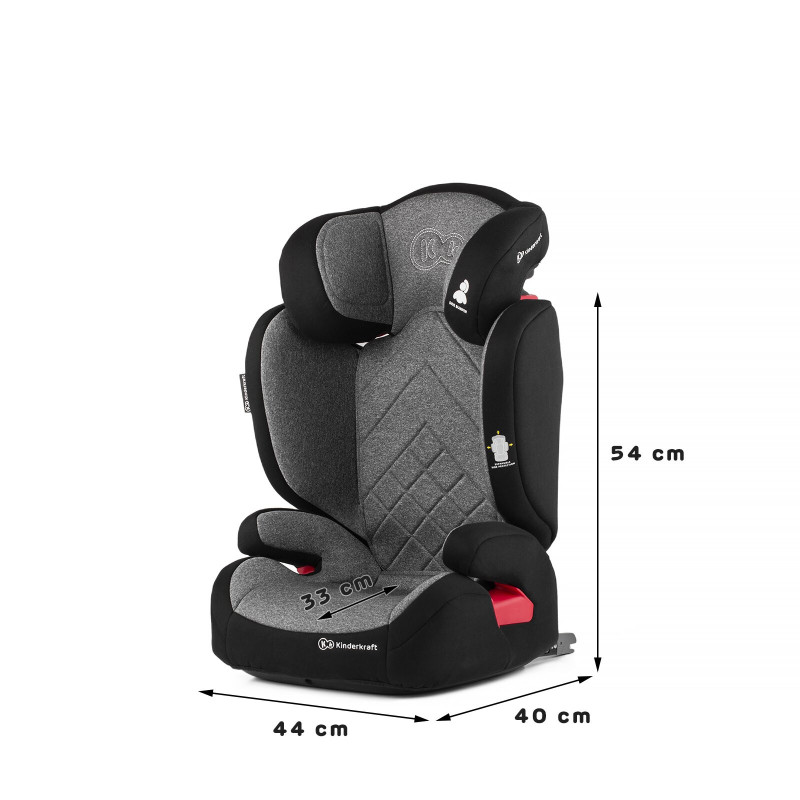 Автокрісло Kinderkraft Xpand Black KKFXPANBLK0000