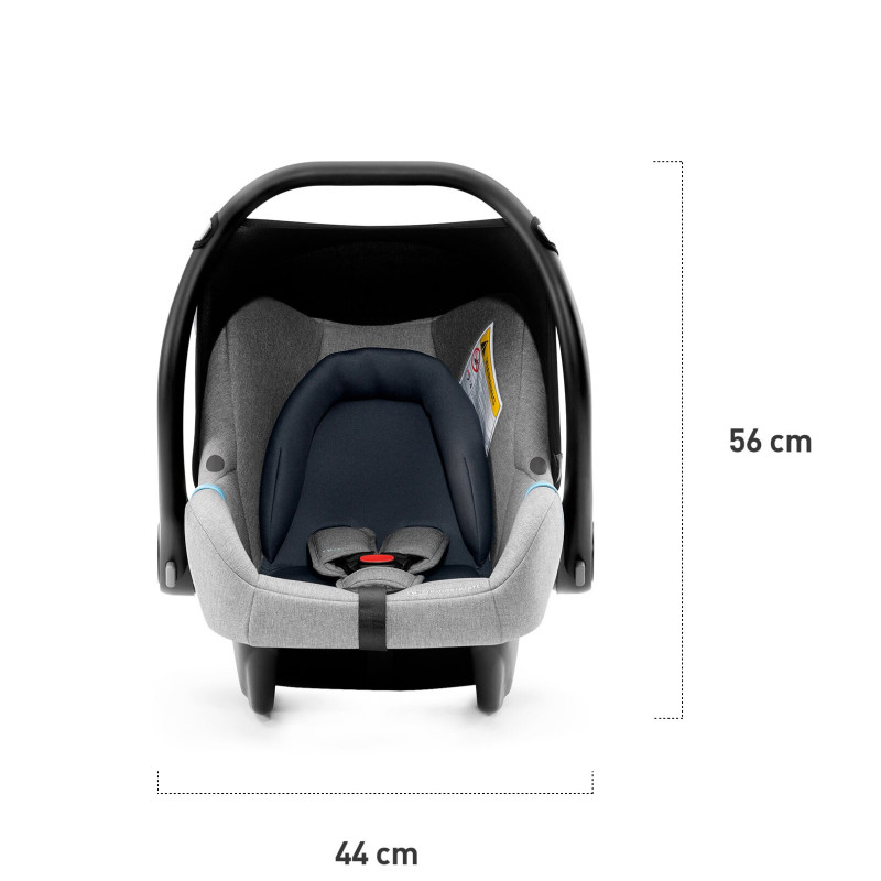 Автокрісло-переноска Kinderkraft Mink Black Melange KKFMINKBLK0000