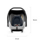Автокрісло-переноска Kinderkraft Mink Gray Melange KKFMINKGRM0000