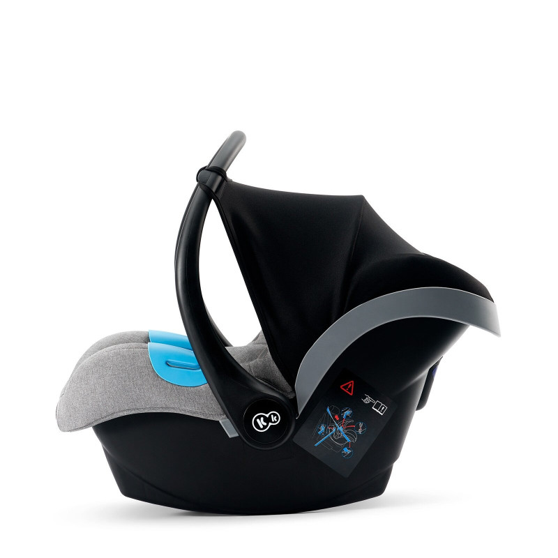 Автокрісло-переноска Kinderkraft Mink Gray Melange KKFMINKGRM0000