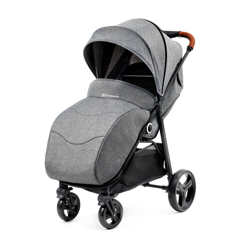 Прогулянкова коляска Kinderkraft Grande Gray KKWGRANGRY0000