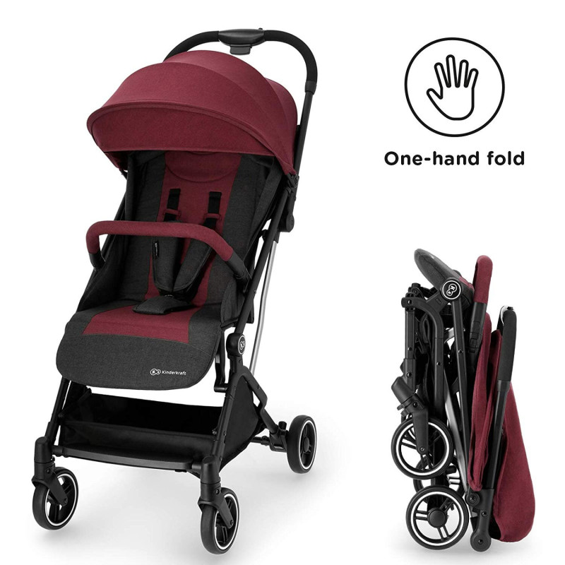 Прогулянкова коляска Kinderkraft Indy Burgundy KKWINDYBRG0000