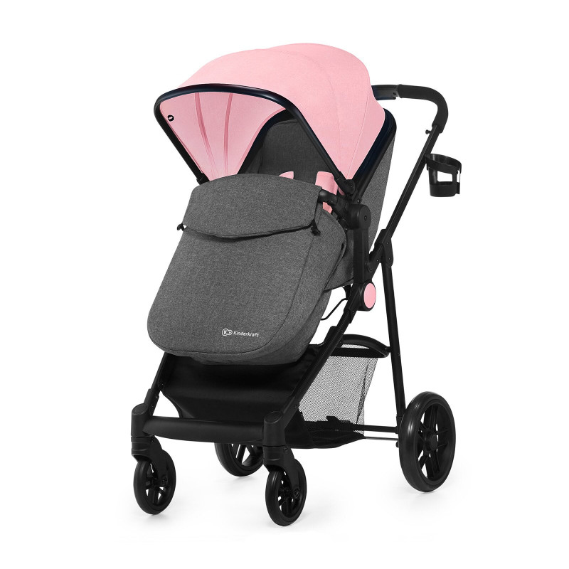 Універсальна коляска 2 в 1 Kinderkraft Juli Pink KKWJULIPNK2000
