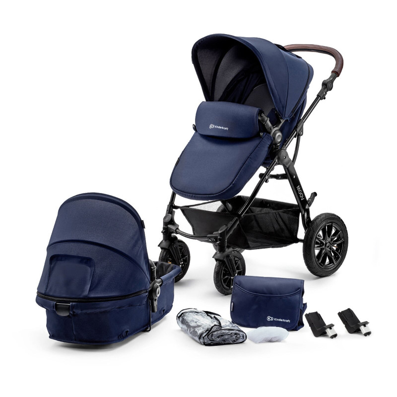 Універсальна коляска 2 в 1 Kinderkraft Moov Navy KKWMOOVNAV2000