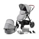Універсальна коляска 2 в 1 Kinderkraft Moov Gray KKWMOOVGRY2000