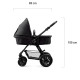 Універсальна коляска 2 в 1 Kinderkraft Moov Gray KKWMOOVGRY2000