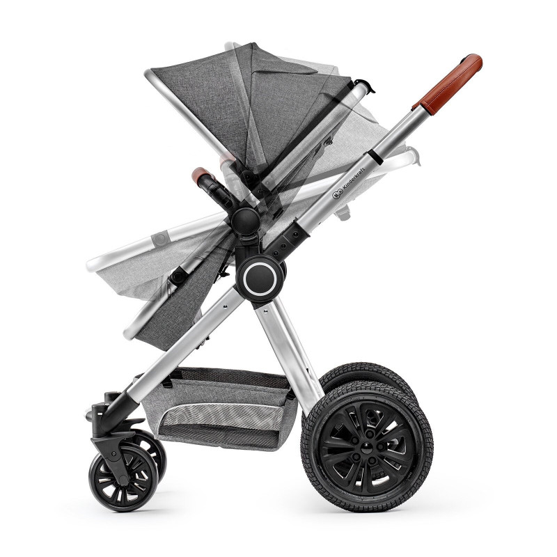 Універсальна коляска 2 в 1 Kinderkraft Veo Gray KKWVEOGRY20000
