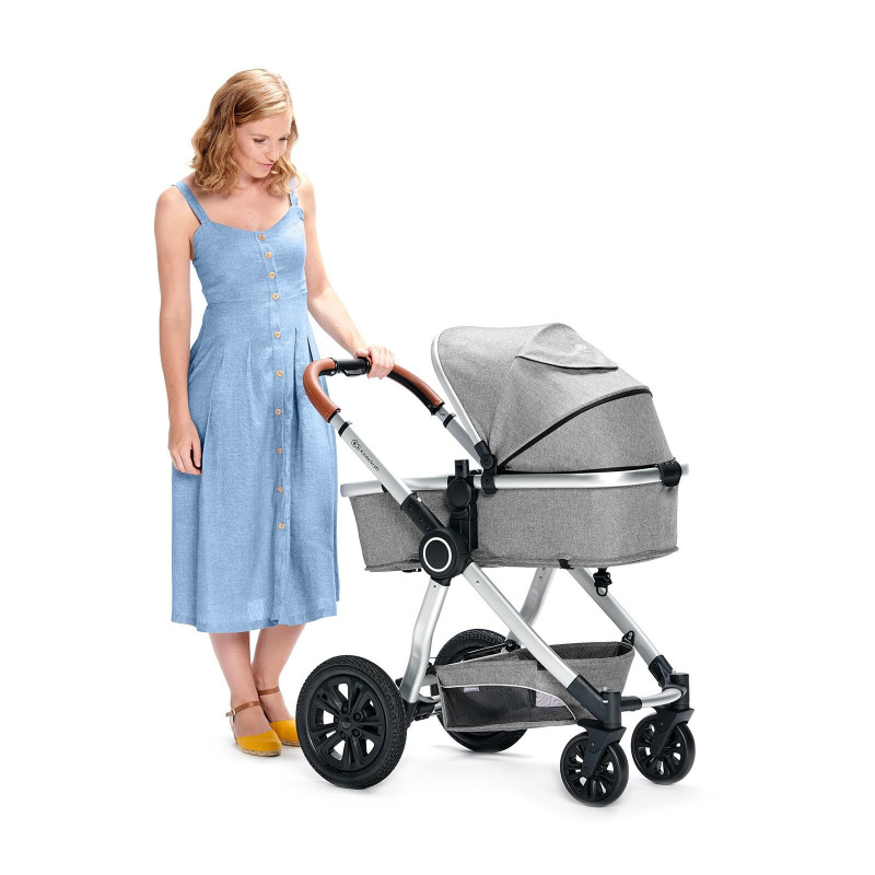 Універсальна коляска 2 в 1 Kinderkraft Veo Gray KKWVEOGRY20000