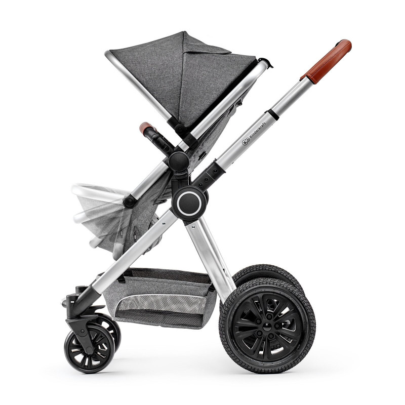 Універсальна коляска 2 в 1 Kinderkraft Veo Gray KKWVEOGRY20000