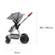 Універсальна коляска 2 в 1 Kinderkraft Veo Black/Gray KKWVEOBLGR2000