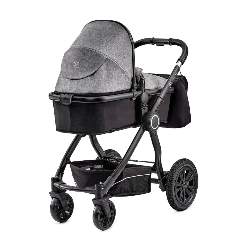 Універсальна коляска 2 в 1 Kinderkraft Veo Black/Gray KKWVEOBLGR2000