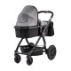 Універсальна коляска 2 в 1 Kinderkraft Veo Black/Gray KKWVEOBLGR2000
