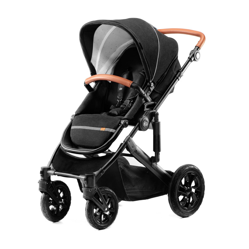 Універсальна коляска 2 в 1 Kinderkraft Prime Black KKWPRIMBLK0200