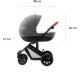 Універсальна коляска 2 в 1 Kinderkraft Prime Gray KKWPRIMGRY0200