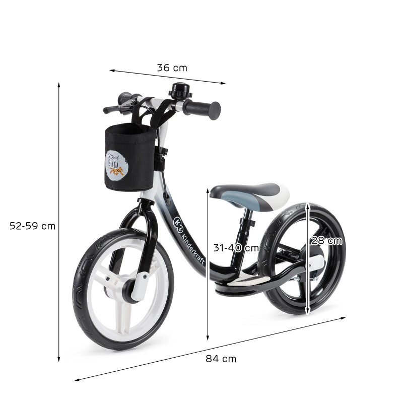 Біговел Kinderkraft Space Black KKRSPACBLK00AC