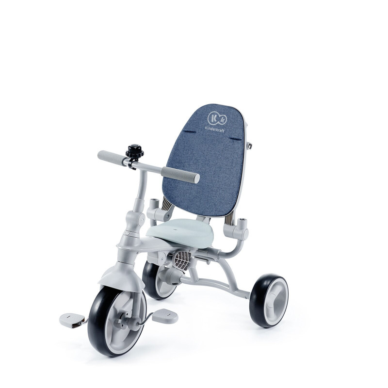 Триколісний велосипед Kinderkraft Jazz Denim KKRJAZZDEN0000