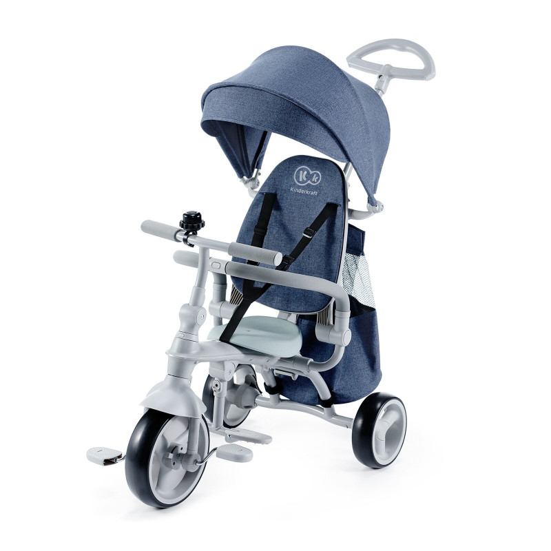 Триколісний велосипед Kinderkraft Jazz Denim KKRJAZZDEN0000