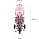 Триколісний велосипед Kinderkraft Jazz Pink KKRJAZZPNK0000