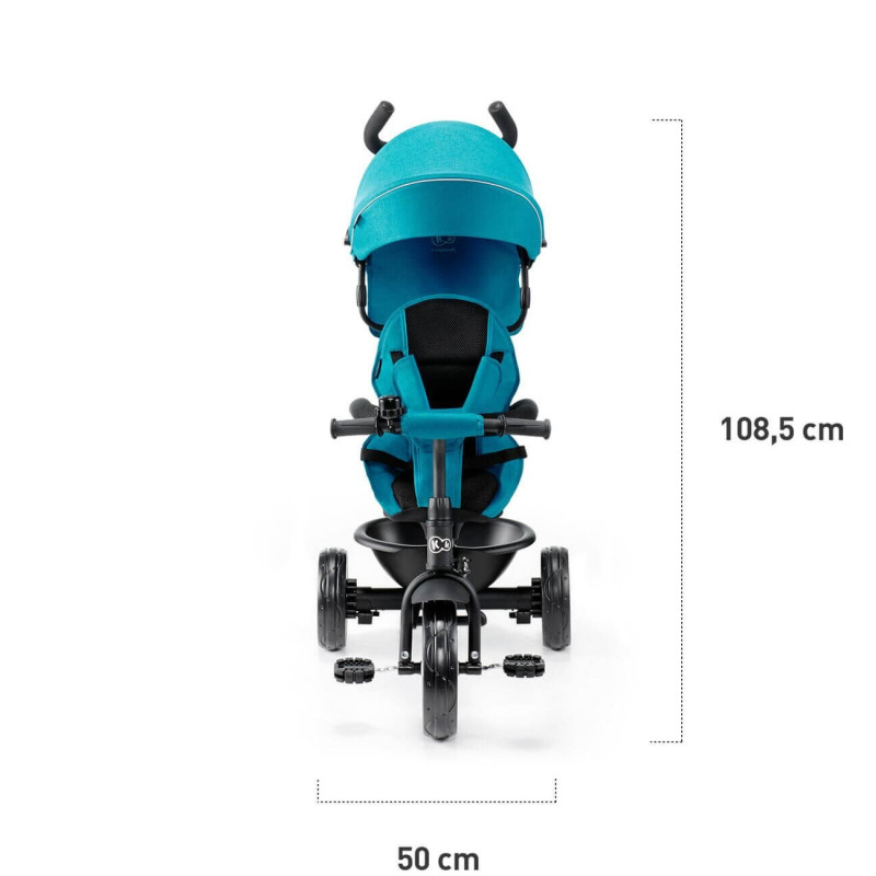 Триколісний велосипед Kinderkraft Aston Grey KKRASTOGRY0000