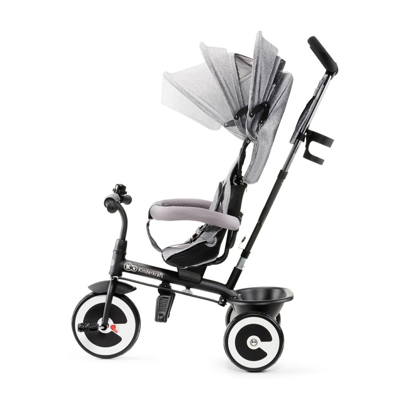 Триколісний велосипед Kinderkraft Aston Grey KKRASTOGRY0000