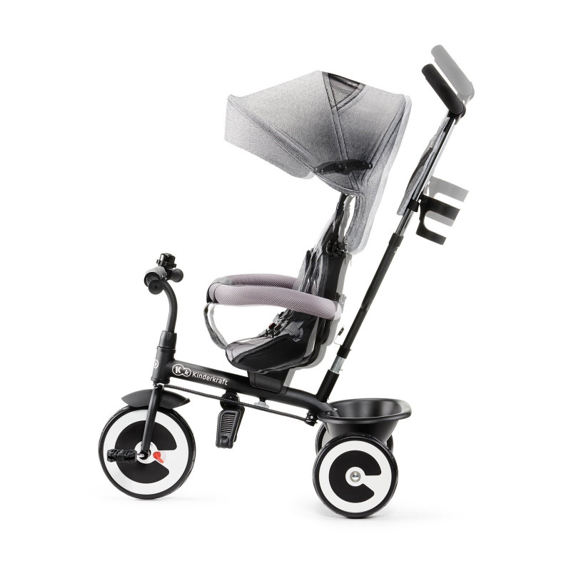 Триколісний велосипед Kinderkraft Aston Grey KKRASTOGRY0000