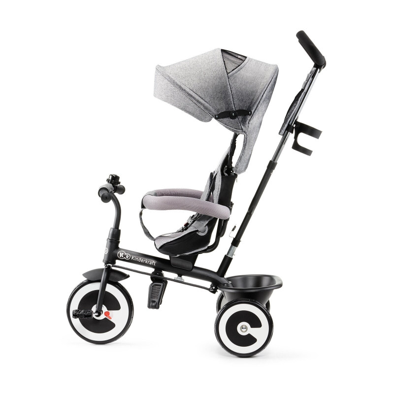 Триколісний велосипед Kinderkraft Aston Grey KKRASTOGRY0000