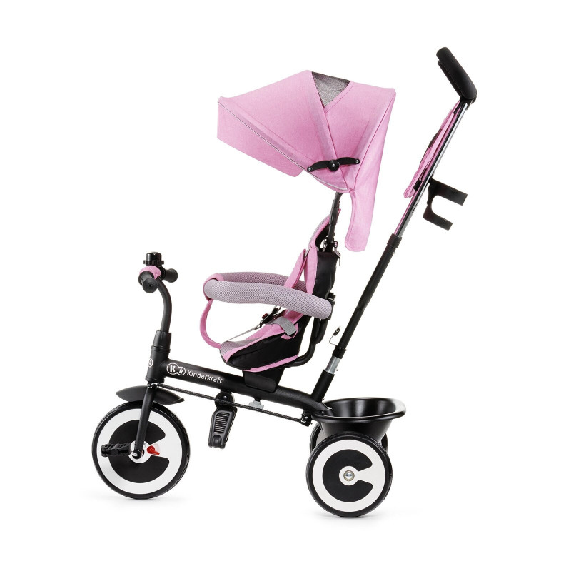 Триколісний велосипед Kinderkraft Aston Pink KKRASTOPNK0000